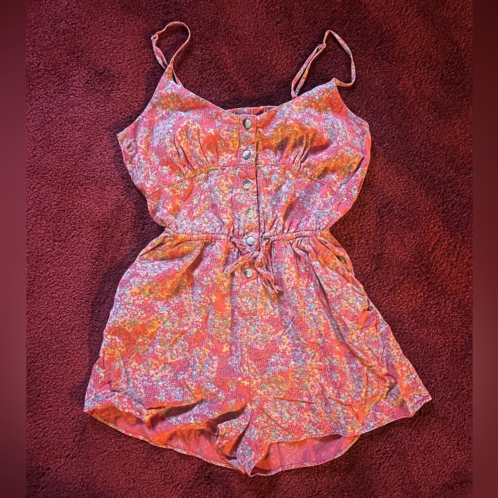 Vintage Floral Romper